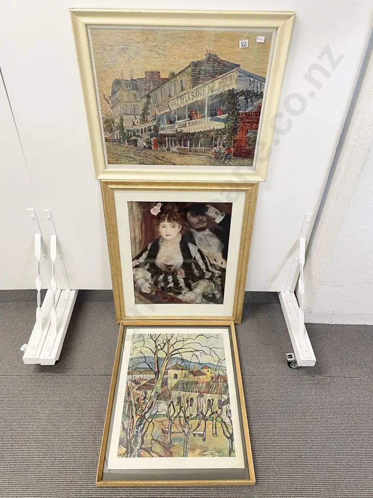 Three Assorted Old Master Reproduction Prints Image 1++