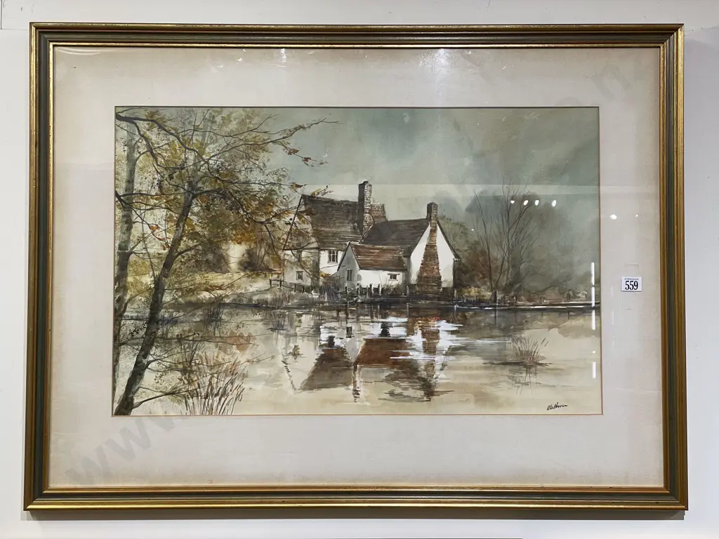 Alex Prevarse - Country Scene -W/C Image 1++
