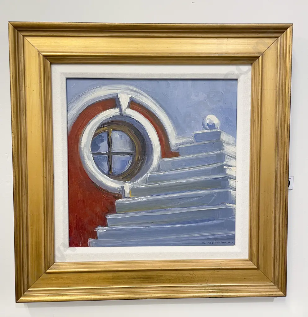 Rona Earlson - Porthole Study - oil on board Image 1++