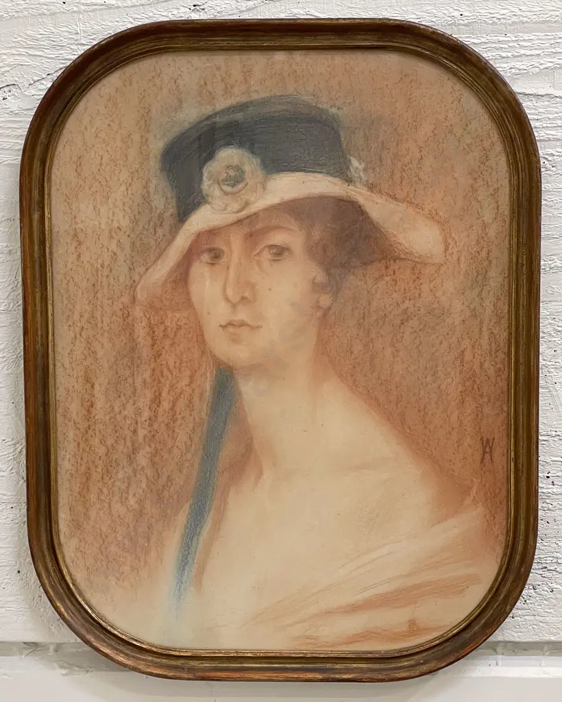 Unknown Artist - Early C20th Portrait Study Image 1++