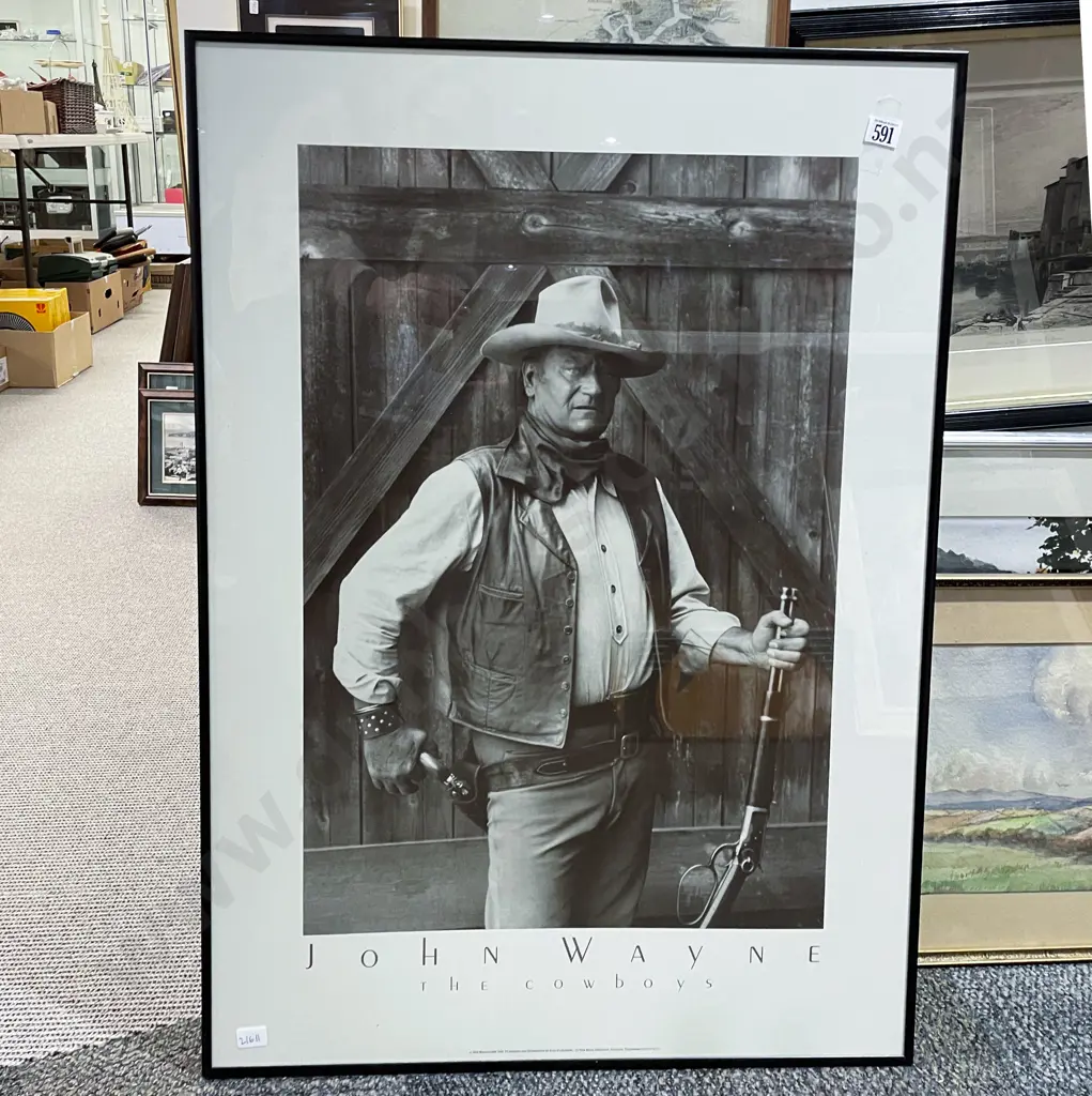 John Wayne - The Cowboy Poster Print Image 1++