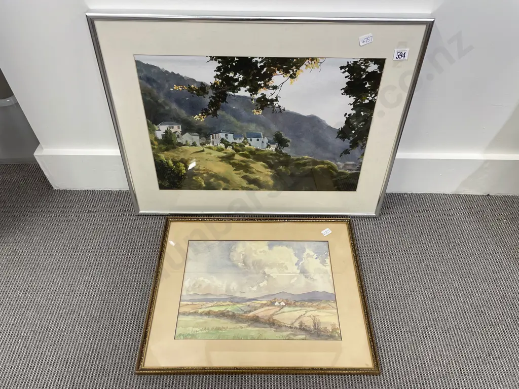 Jeff Harper - View from the Sydney St - Watercolour on Paper & Other Watercolour Image 1++