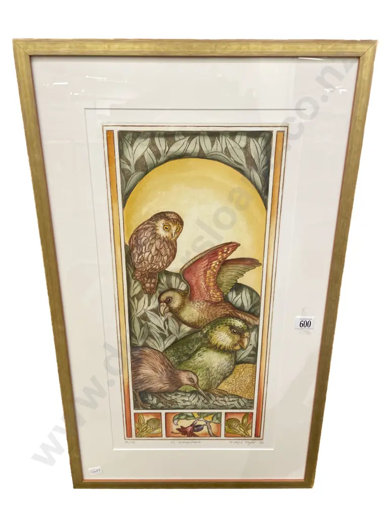 Mary E. Taylor - II Kakapo Panel - Limited Edition Print Image 1++