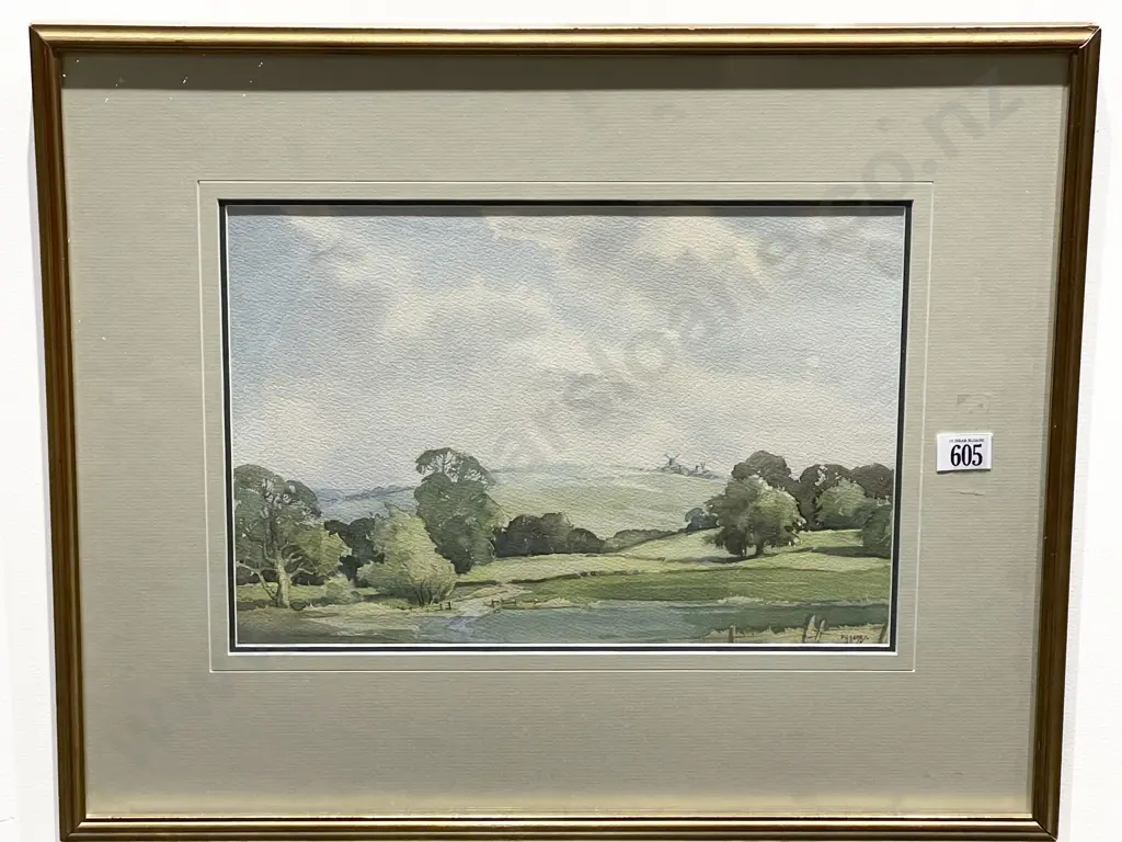 Frank James - Jack's Hill - Watercolour Image 1++