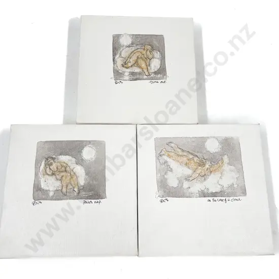 Di Conway - Set of Three Canvas Works