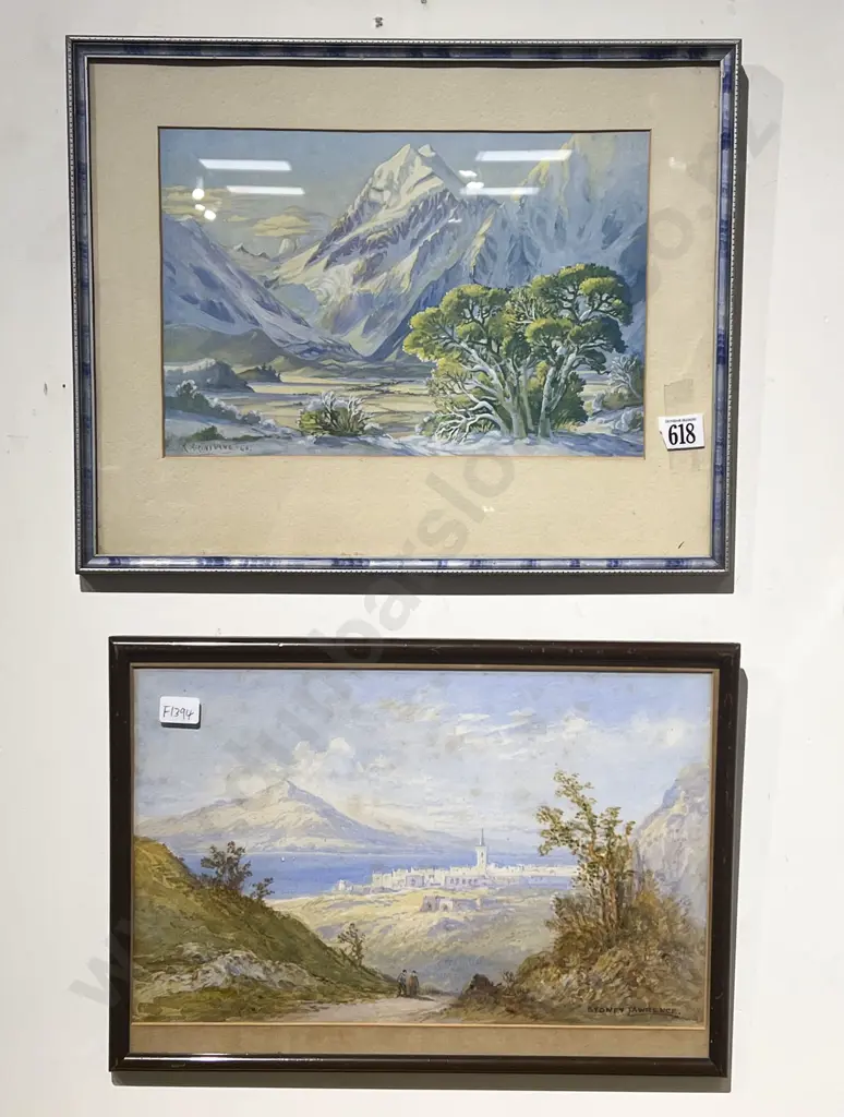 Sydney Lawrence Watercolour together with Scenic Print Image 1++
