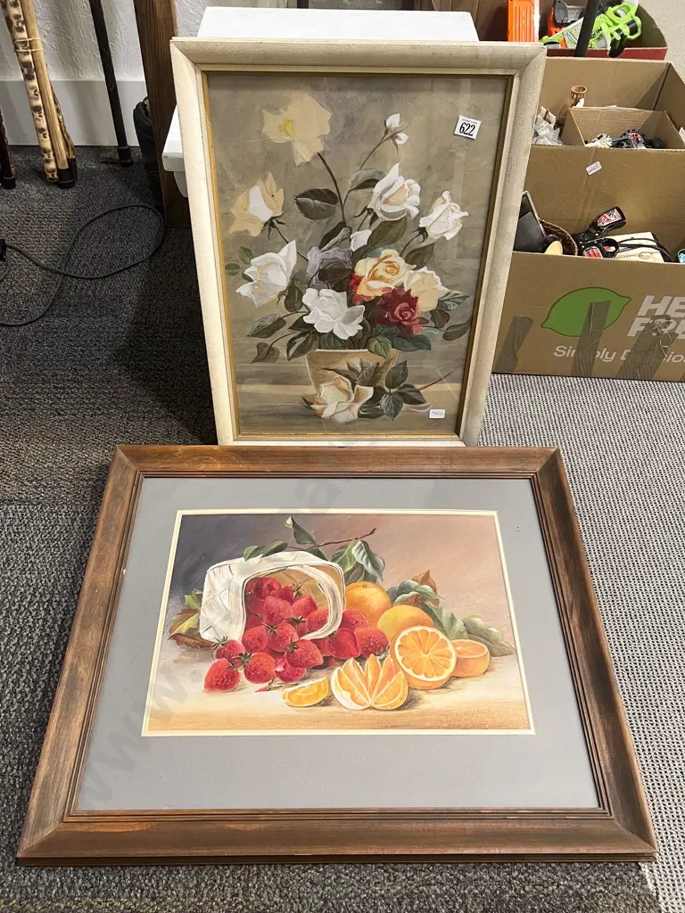 W. H. Bedwell - Floral Still Life together with Other Still Life Image 1++