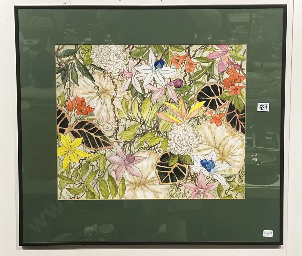 Beth Nicholson - Tropical Jungle - Watercolour Image 1++
