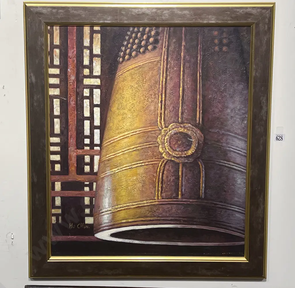 Ho Chun - Still Life - Oil on Board Image 1++