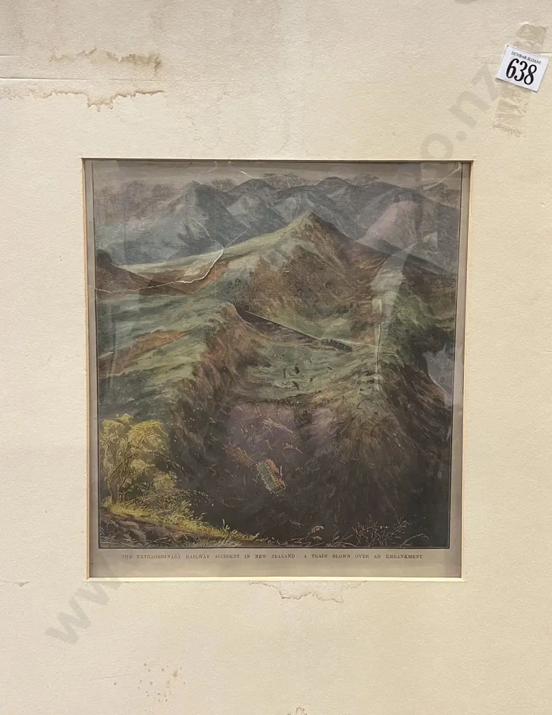 The Extraordinary Railway Accident in New Zealand Bookplate Image 1++