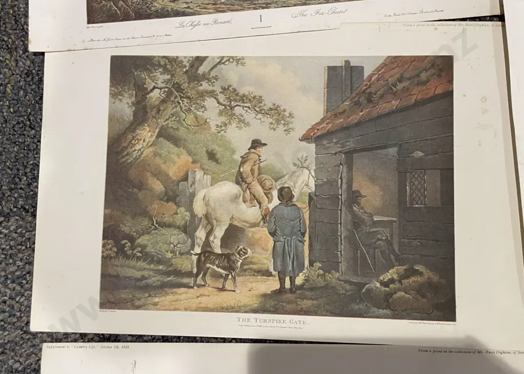 Two Boxes of Assorted Loose Prints Image 1++