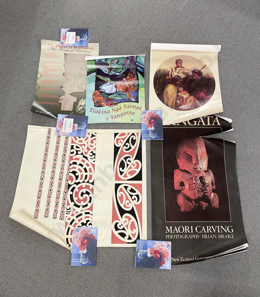 Qty of Assorted Exhibition Posters and Others Image 1++