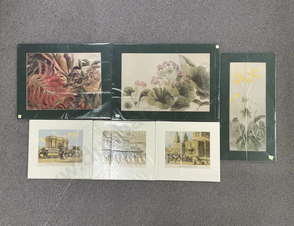 Qty of Assorted Unframed Prints and Originals Image 1++