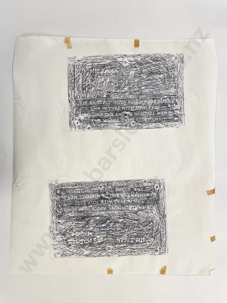 Qty of Assorted Thai Brass Rubbings and Assorted (unframed) Image 1++