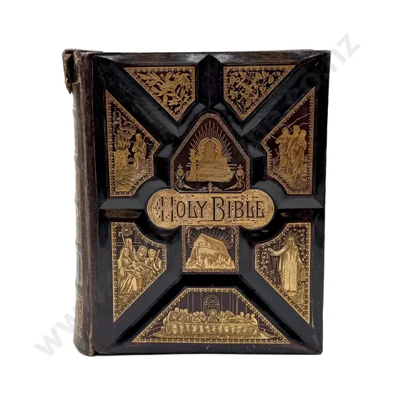 Vintage Pictorial Family Bible