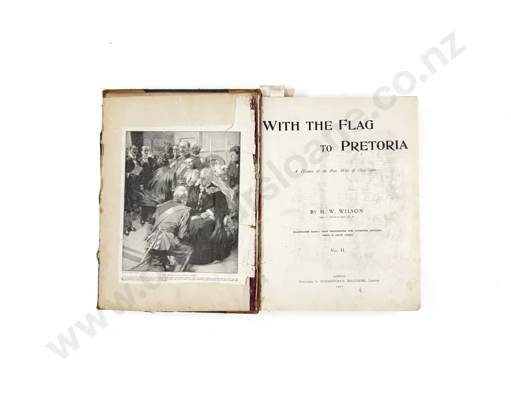 With The Flag To Pretoria Volume II by H.W.Wilson Image 1++