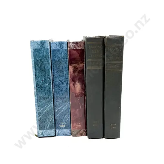 Making New Zealand Vol 1 & 2 and The Dictionary of NZ Biography Vol 1