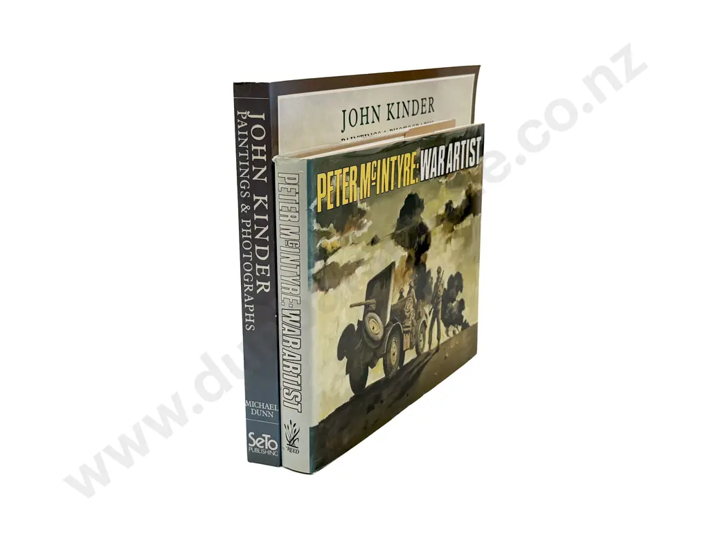 Peter McIntyre War Artist and John Kinder Reference Image 1++