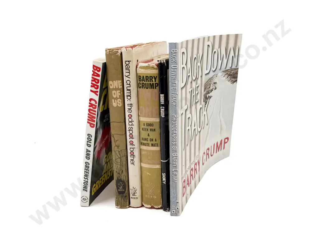 Six Assorted Barry Crump Books Image 1++