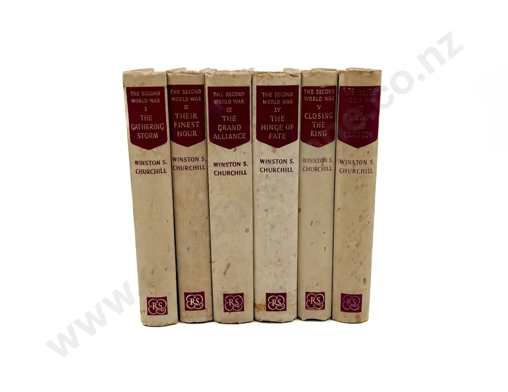 The Second World War Winston S Churchill - Vol 1 to 6 Image 1++
