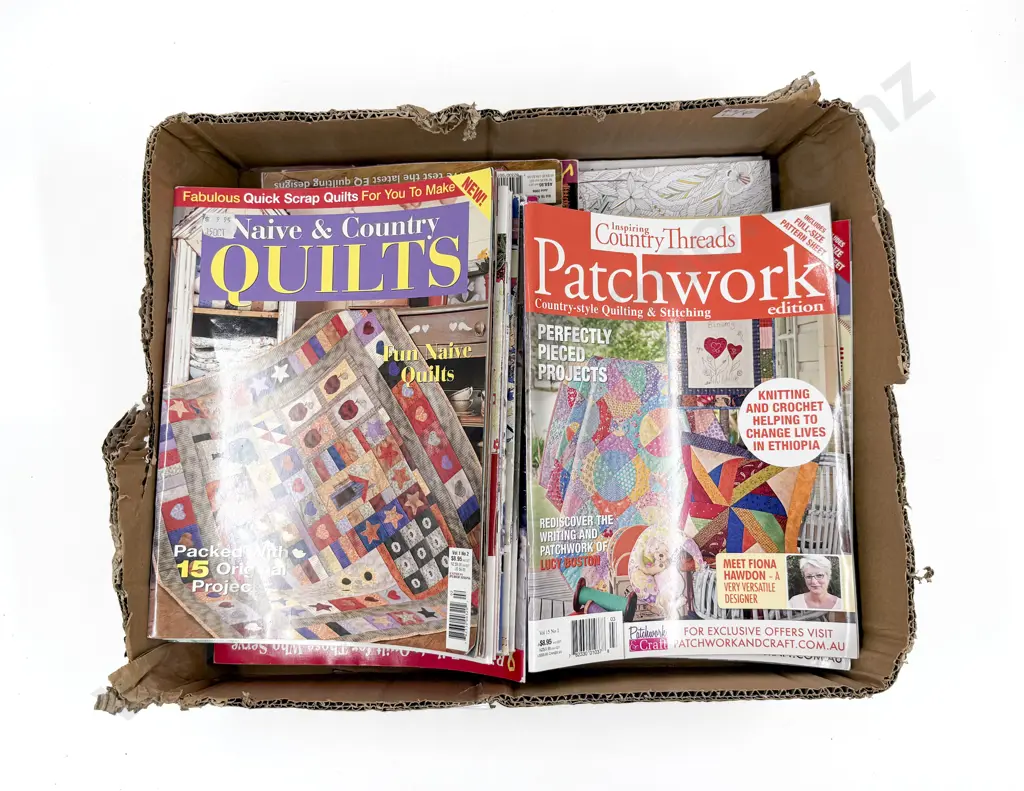Collection of Quilt Magazines Image 1++