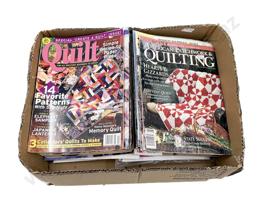 Collection of Quilt Magazines Image 1++