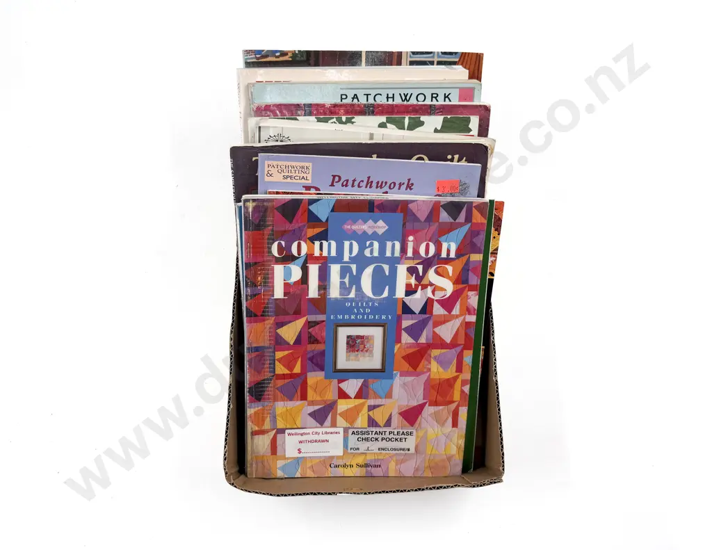 Collection of Quilt Magazines and Books Image 1++