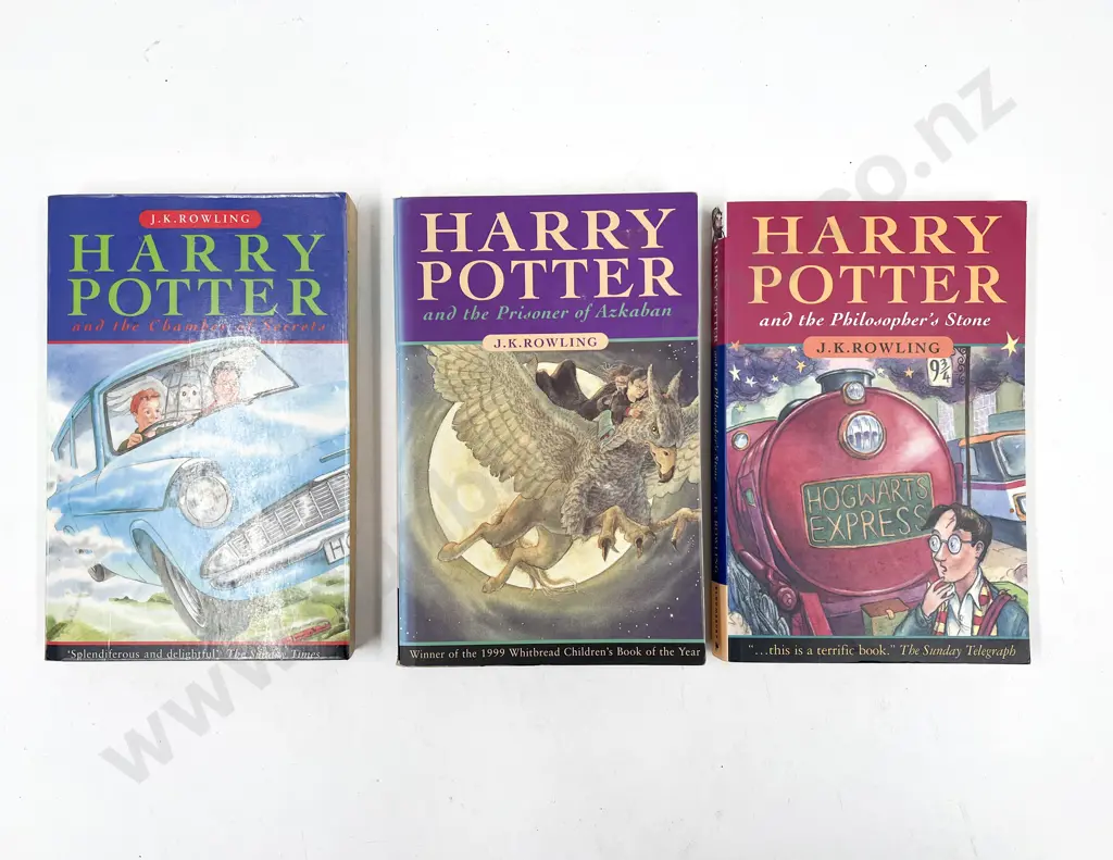 Three Harry Potter Books Image 1++