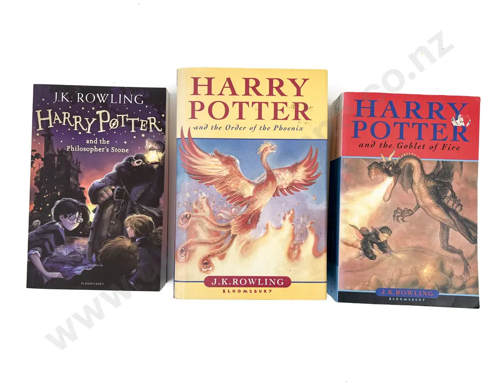 Three Harry Potter Books Image 1++