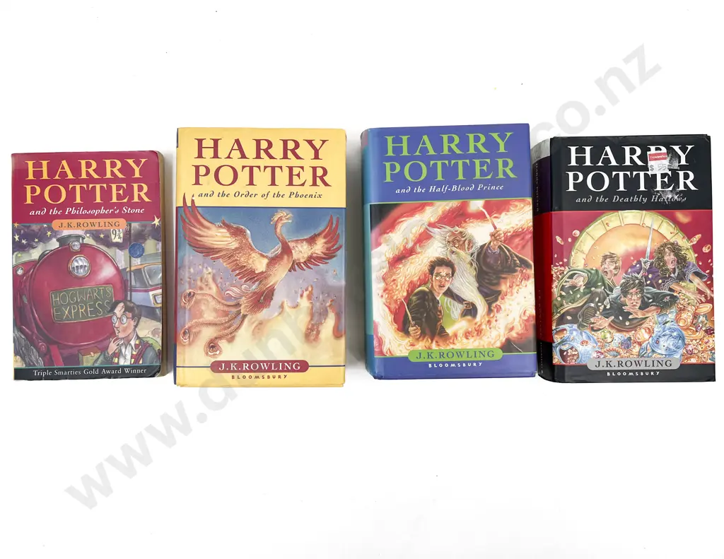 Four Harry Potter Books Image 1++
