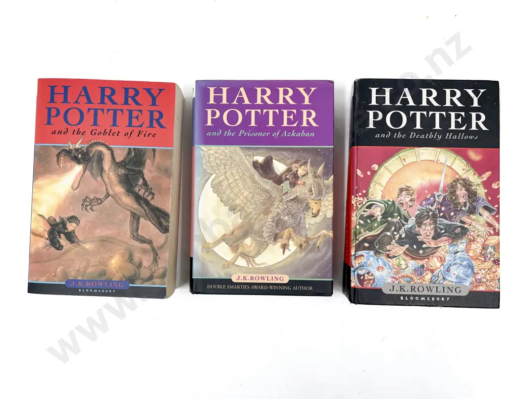 One Harry Potter Australian First Edition and Two Others Image 1++
