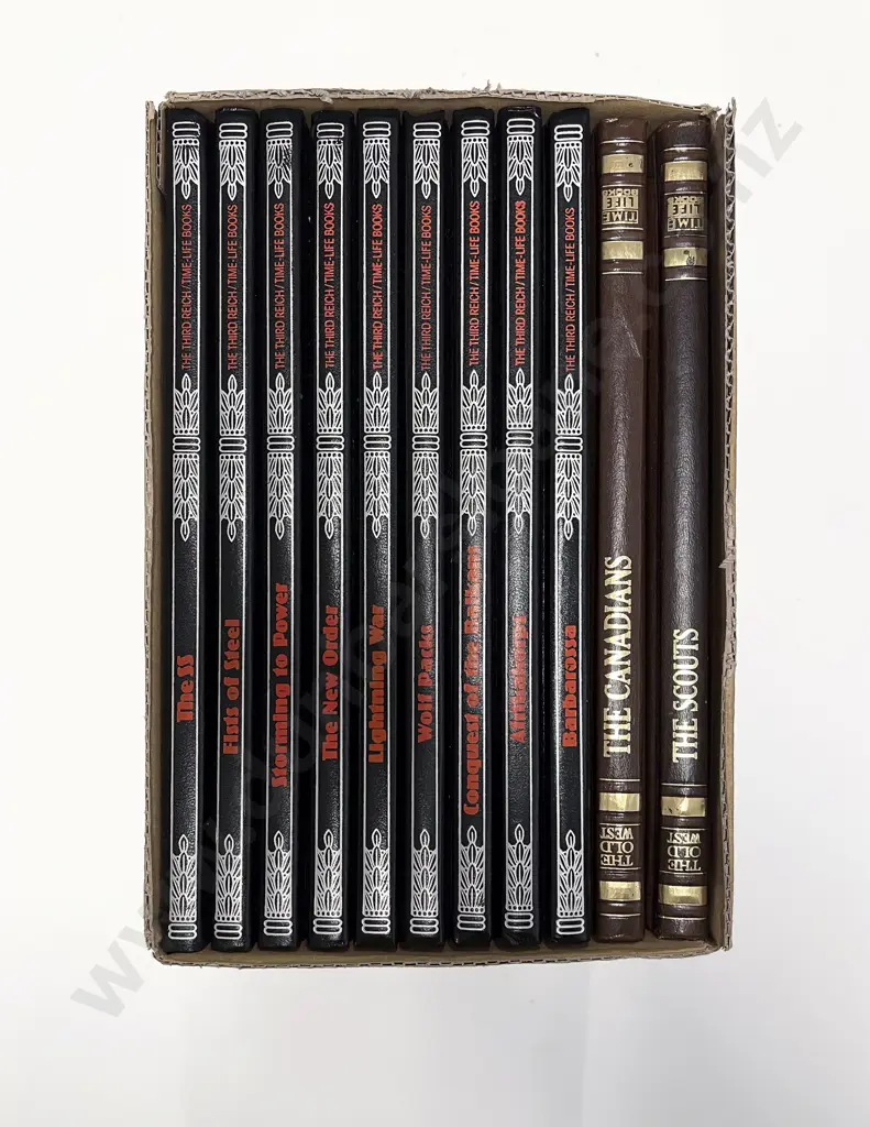 Box of Assorted War Reference Volumes Image 1++