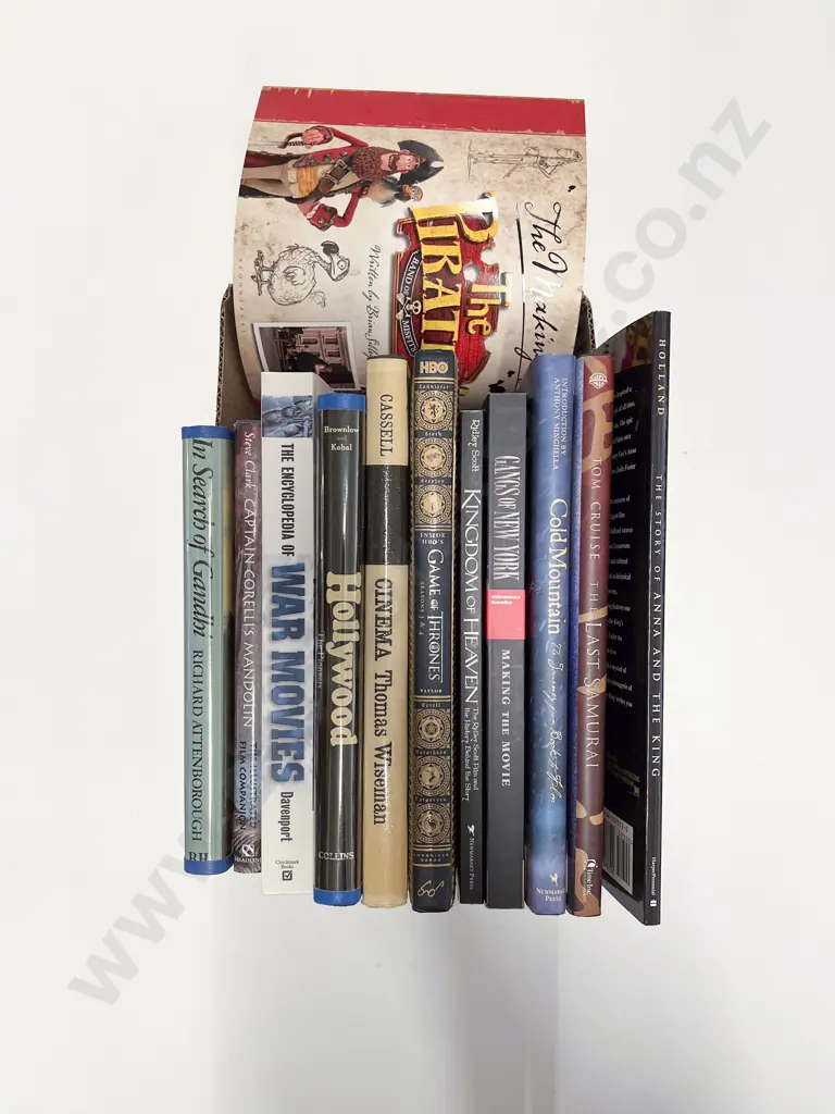 Box of Assorted TV/Movie Reference Volumes Image 1++