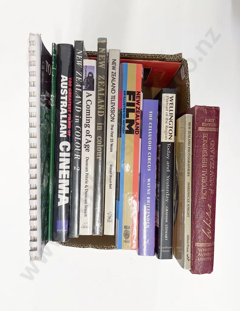 Box of Assorted Books Image 1++