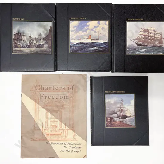 Quantity of Assorted Time Life Books "The Sea Farers"