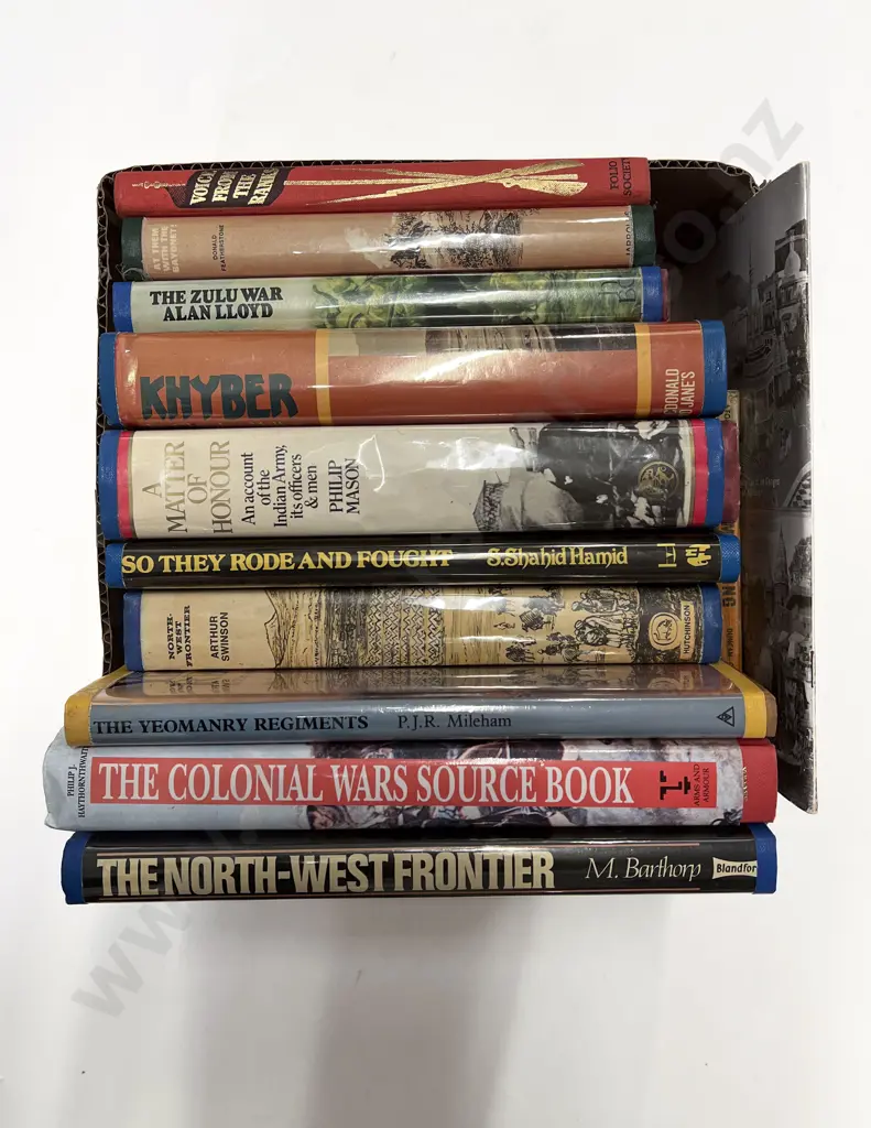Box of Assorted Military Reference Image 1++