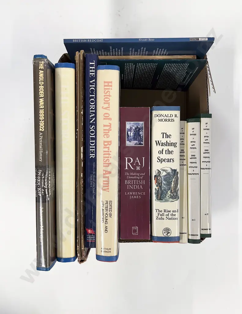 Box of Assorted Military Reference Image 1++