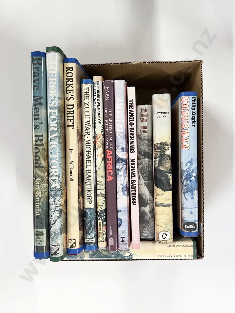 Box of Assorted Military Reference Image 1++