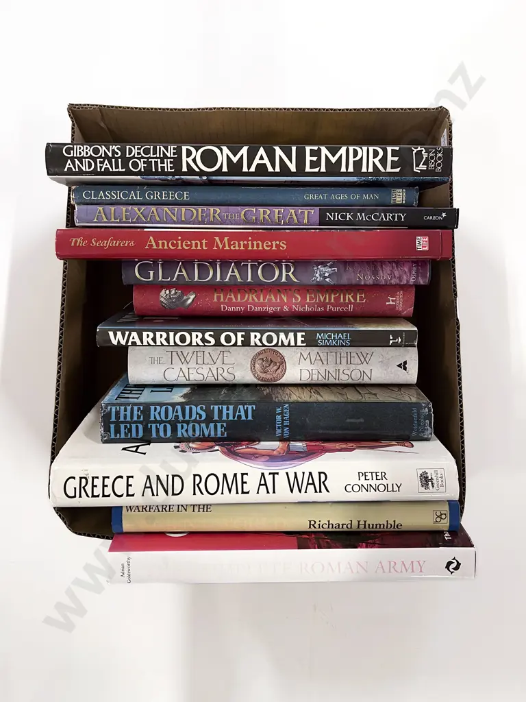 Box of Assorted Ancient Rome etc Image 1++