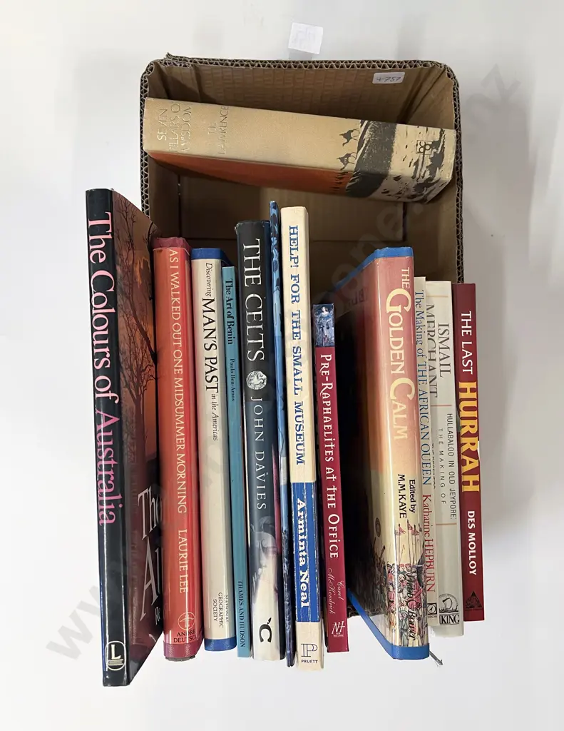 Box of Assorted Books Image 1++