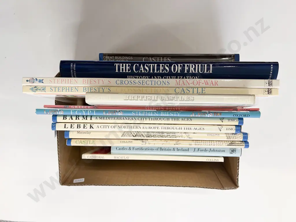Box of Assorted Books Image 1++