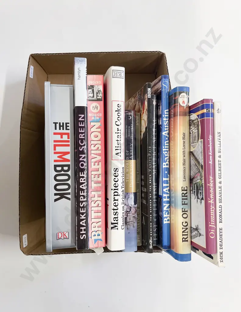Box of Assorted Books Image 1++