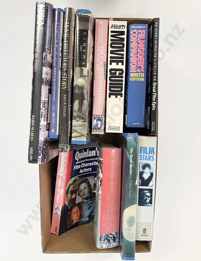 Box of Assorted Film Reference Volumes Image 1++