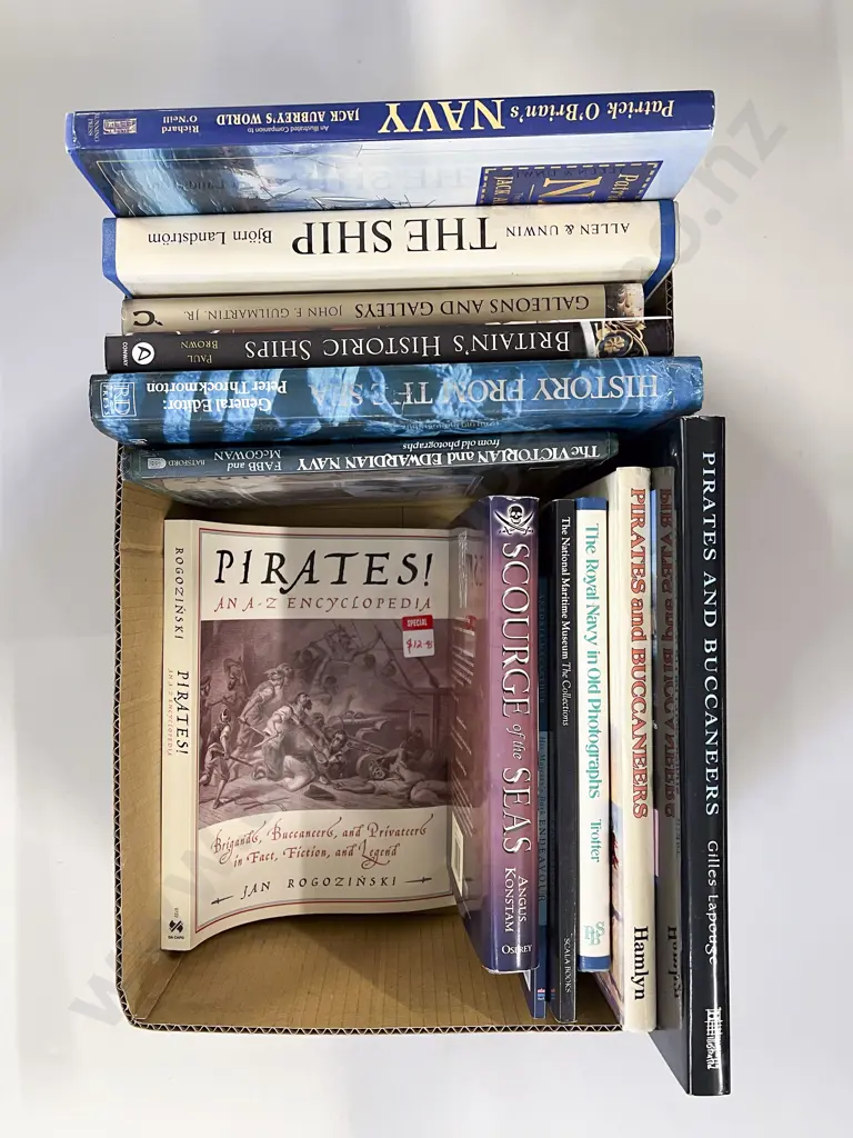 Box of Assorted Nautical Reference Image 1++