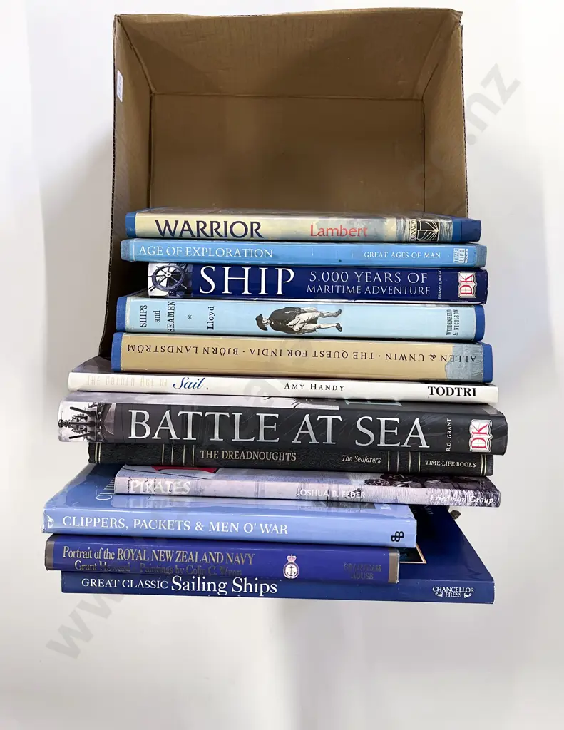 Box of Assorted Nautical Reference Image 1++