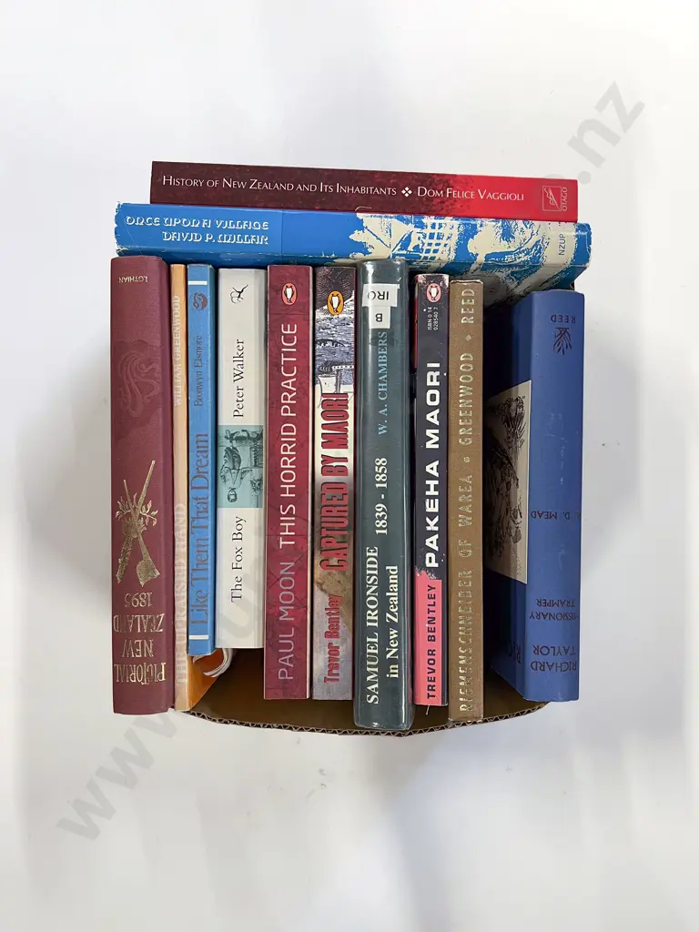Box of Assorted Books Image 1++