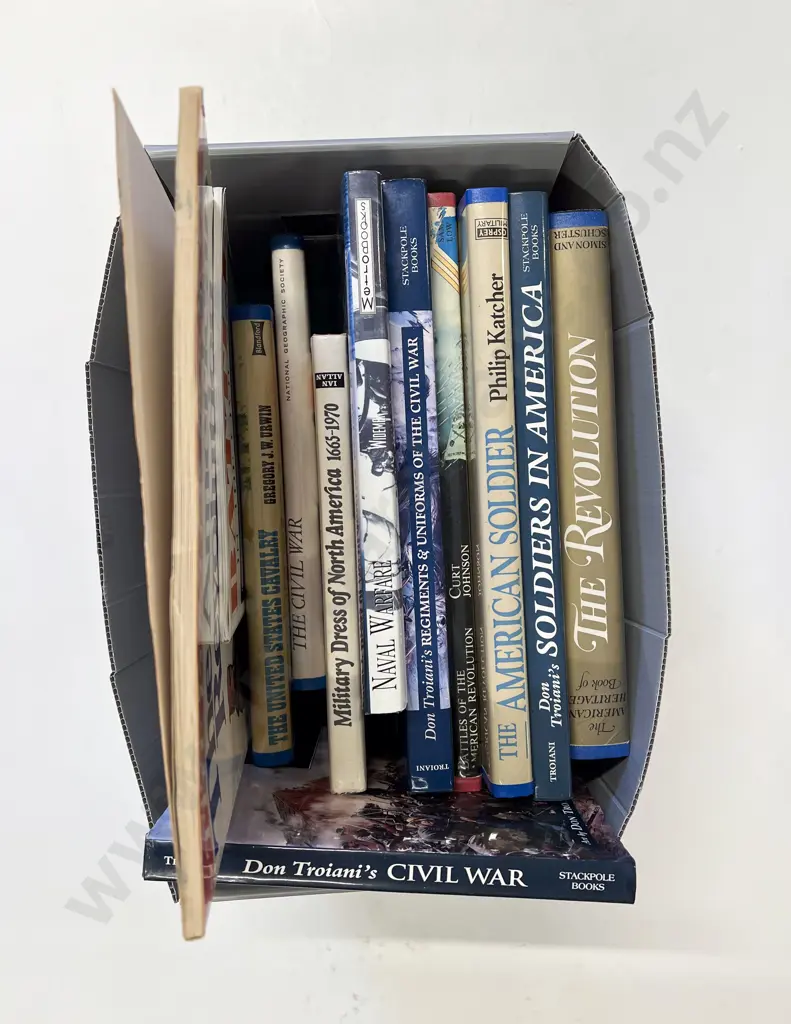 Box of Assorted Military Reference Image 1++