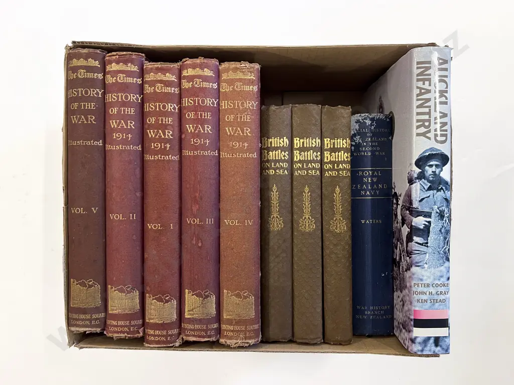 Box of Assorted Military Reference Image 1++