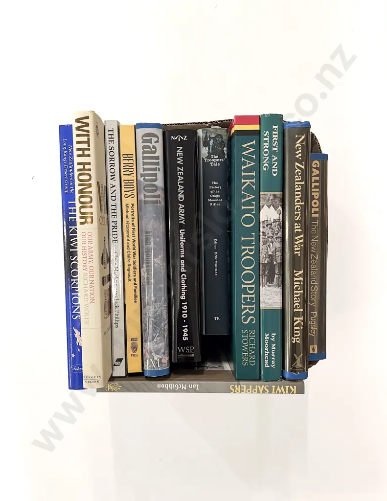 Box of Assorted Military Reference Image 1++