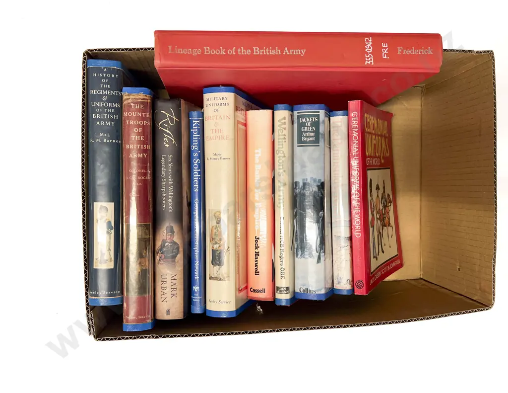Box of Assorted Books Image 1++